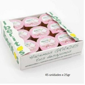 Crema de york  45 ud x 25gr Iberitos