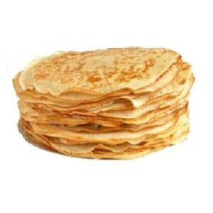 Creppes mantequilla 27 cm  24 unid