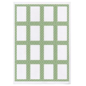 Din A4 etiqueta 4 5*6 5 blanca