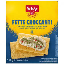 Galletas saladas sin gluten Schar 210 gr 