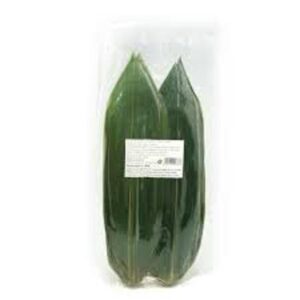 Hoja de bambu frescas 8 cm  100 HOJAS  5H007 