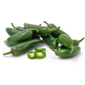 Jalapeños frescos  bandeja 200 gr 