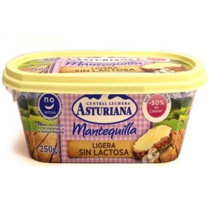 Mantequilla Asturiana SIN LACTOSA 250 gr
