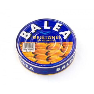 Mejillones escabeche GIGANTES Balea  550 gr 