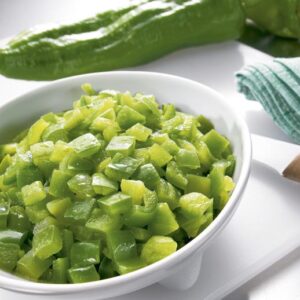 Pimientos verde dado 2 5 conge
