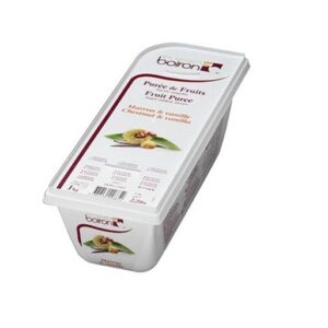 Puré de castaña y vainilla  Boiron 