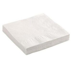 Servilletas 40*40  blanca 50 unid
