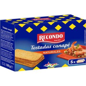 Tostas melva RECTANGULAR Ortiz 100 gr