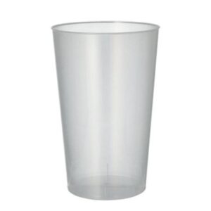 Vasos de plástico duro 500 ml  25 unid 