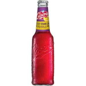 Vino tinto de verano limon botellin  24 unid