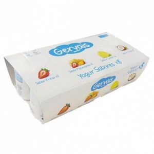 Yoghores sabores gervais 8 unid