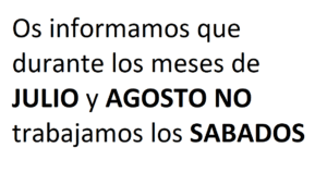 VACACIONES