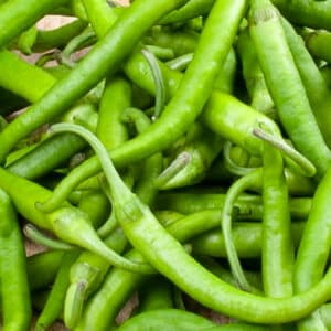 Piparras frescas